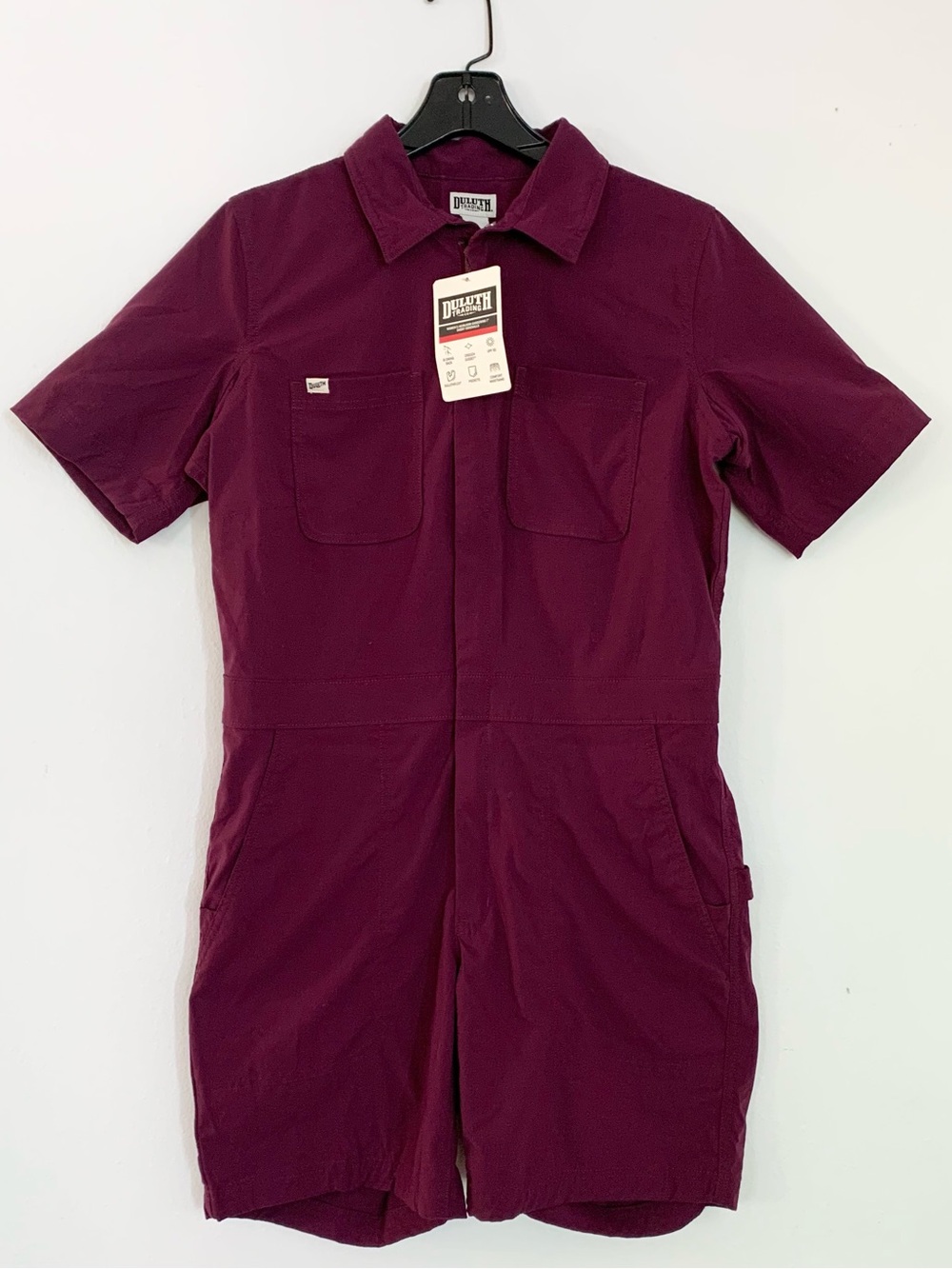 NWT Small Duluth Heirloom Gardening 7" Coveralls Shorts Garden Overalls Bibs